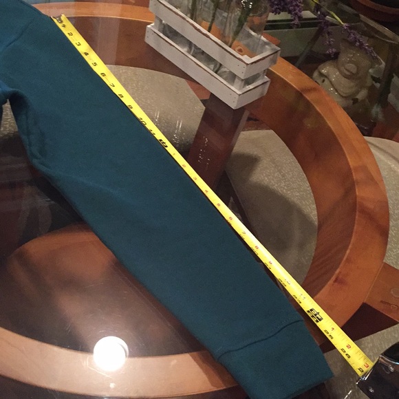 🌿Laura Scott Hunter Green Sweat Jacket - Picture 9 of 9